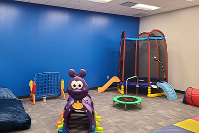 Play area at Mechanicsburg clinic